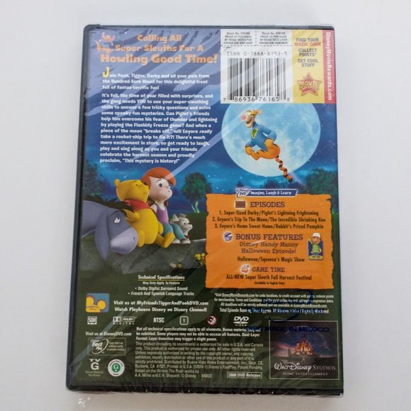 NEW Disney Tigger & Pooh Hundred Acre Wood Haunt DVD - Picture 2 of 3